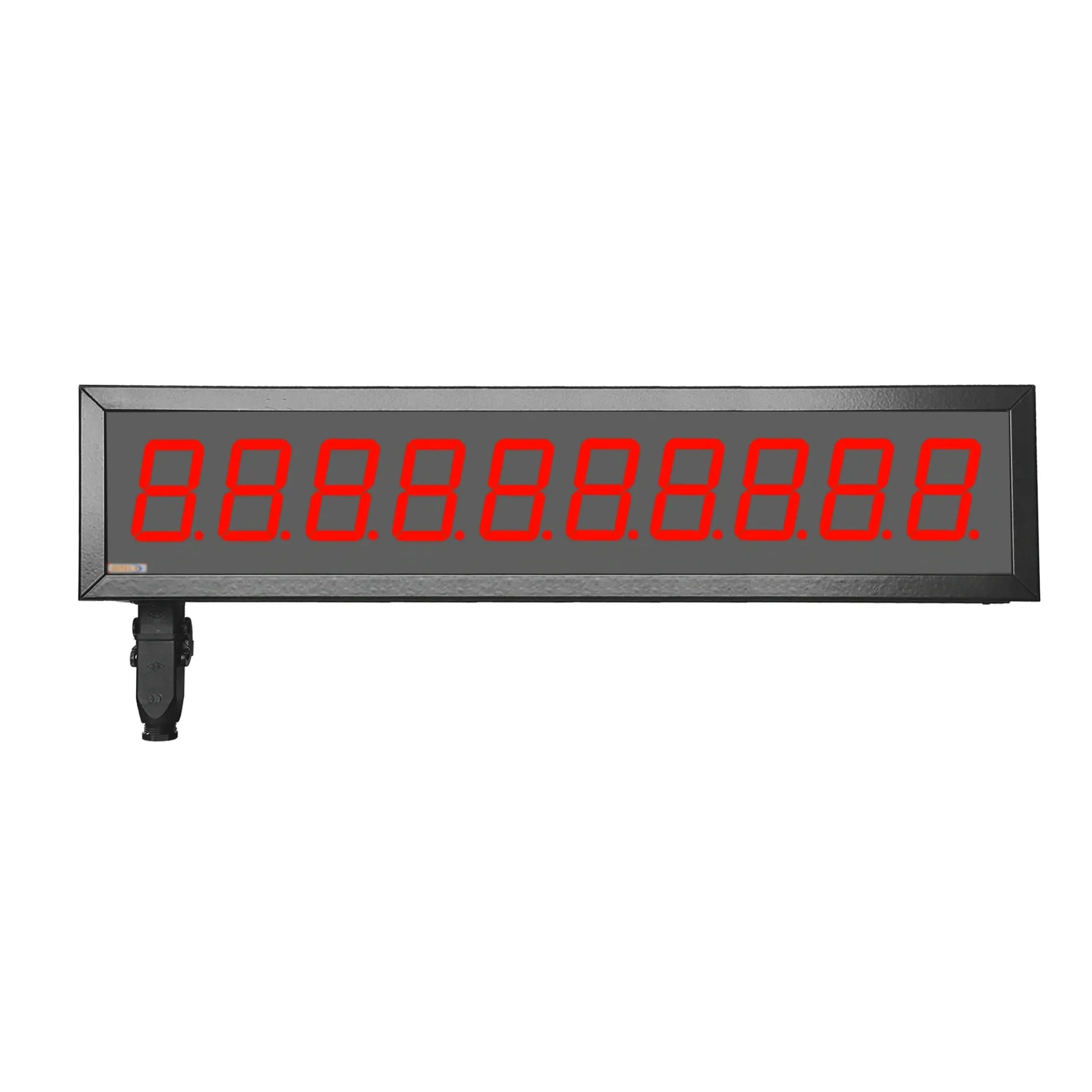 Visualizador Numerico 57mm, 10 digitos, BCD-Contador-Tacometro-Cronómetro +2R